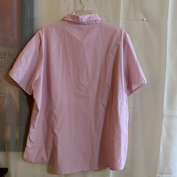 American Sweetheart Short Sleeve Button Down with Collar with 4 buttons on slee - Picture 6 of 6